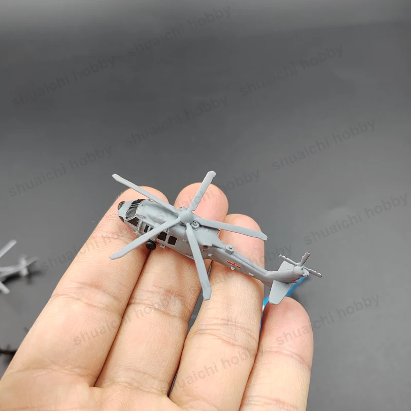 1Set 1/700 1/350 Scale China Helicopter Model Kit Z-20 Z-8 Z-9 Z-10 Miniature Aircraft Resin Static Ornament Display Collection