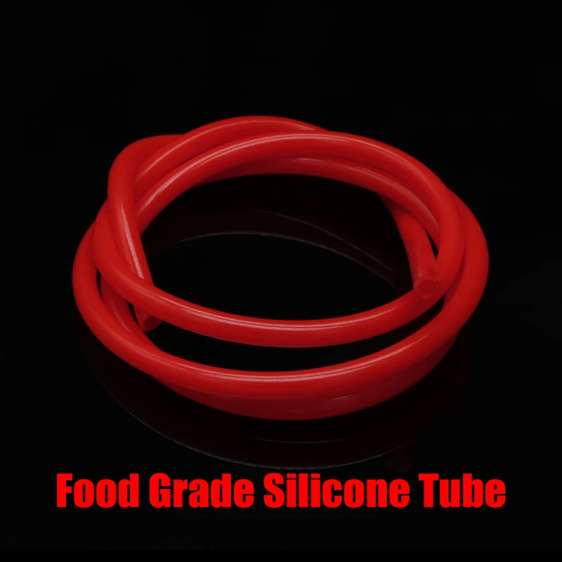 

1/5/10M Food Grade Red Silicone Rubber Hose ID 0.5 1 2 3 4 5 6 7 8 9 10 12 14 16 18 20 25 32 mm Flexible Nontoxic Silicone Tube