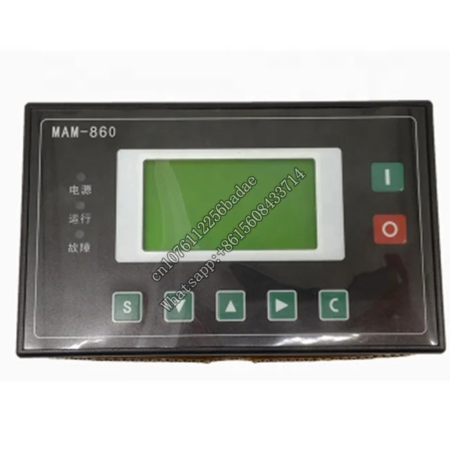 High quality mam 880 controller for Screw air compressor  display panel parts