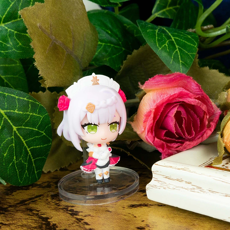 متوفر في المخزون لعبة شخصية جينشين إمباكت الرسمية الأصلية جان كايا ليزا باربرا نويل مونا غاشا PVC المجلد 3