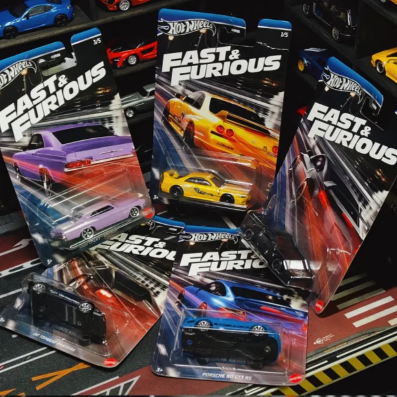 

Hot Wheels Cars 1966 Chevy Impala Nissan Skyline Gt-R(Bcnr33) Nissan 350z Custom 1/64 Die-Cast Model Toy Gifts Vehicles Hnr88