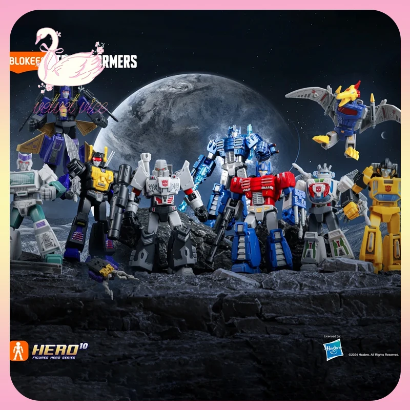 

Оригинальные фигурки Blokees, трансформеры Galaxy, версия Vol.6 — серия Parallel Universe, слепая коробка, коллекция периферийных устройств, игрушки, подарки