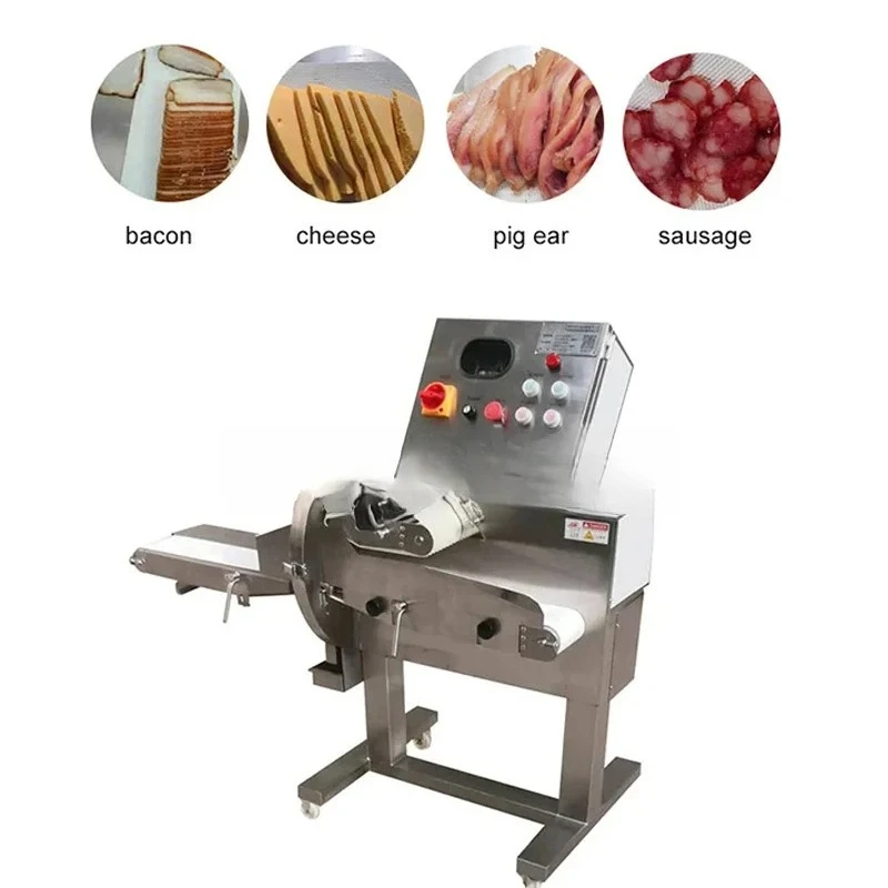 Fully Automatic Cooked Meat Slicer, Sausage Slicer, Multifunctional Potato And Radish Slicer