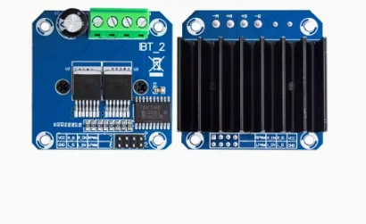 Module de pilote de moteur haute puissance H-Bridge, diagnostic de voiture intelligente bricolage, double BTS7960, 43A, 1PC