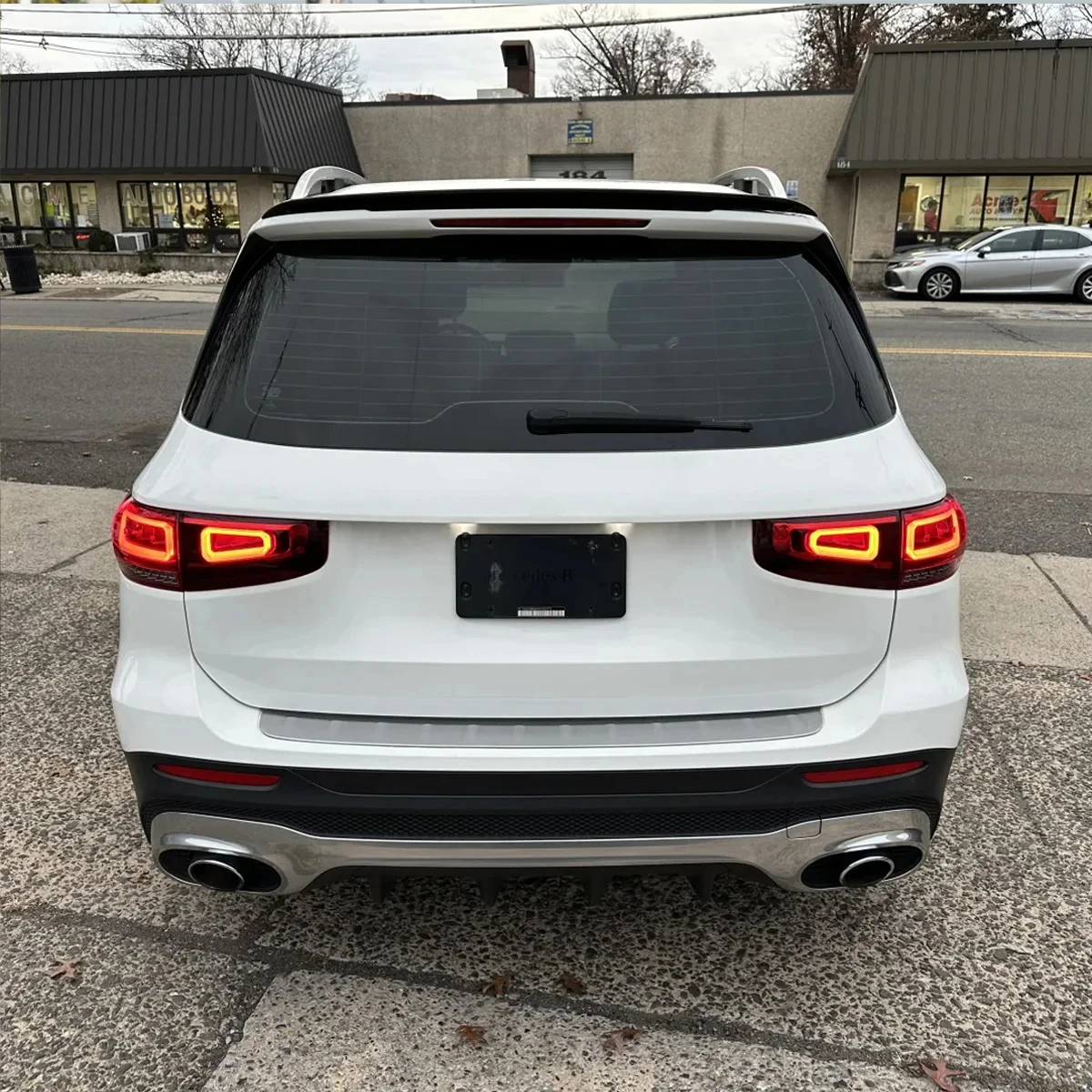 Car Rear Trunk Wing For Mercedes-Benz Glb X247 GLB180 200 GLB35 2019+ For AMG Splitter Spoiler Tail Wing Exterior Accessories view 3