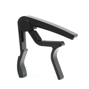 Single Handed Guitar Capo, Acoustic and Electric Guitars, Black 12 MAIN SALES CAPOTRAST FOR GUITAR - №2