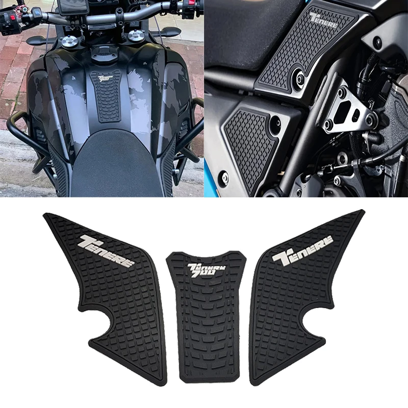 

Наклейка на топливный бак мотоцикла, противоскользящая наклейка на топливный бак, устойчивая к царапинам наклейка на боковой часть топливного бака для Yamaha Tenere 700 XTZ700 2019 2020