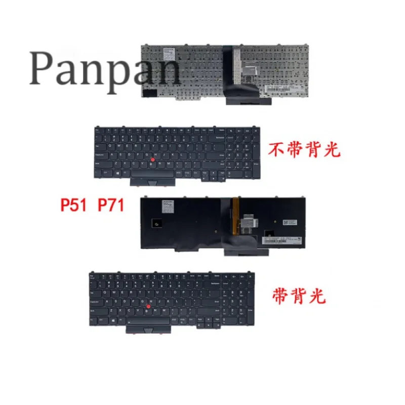 

Brand new original FOR Lenovo ThinkPad P50 P51 Backlit keyboard P70 P71 Laptop Keyboard 01HW200 01HW282 SN20M15446