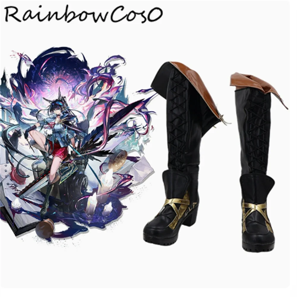 Blaze Arknights Cosplay zapatos botas juego Anime fiesta Halloween RainbowCos0 W4793