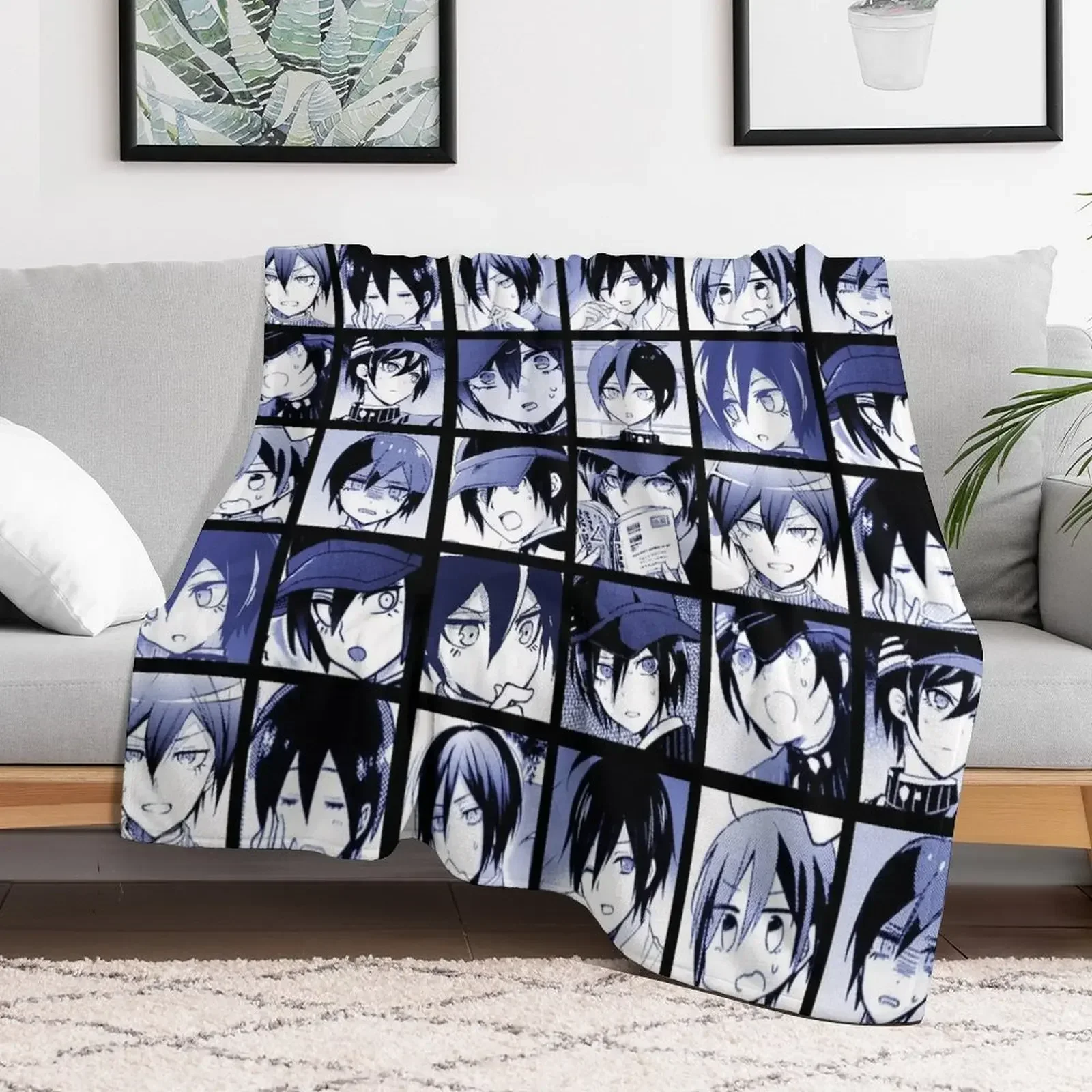 Shuichi Manga Collection (Colored) Throw Blanket Giant Sofa Luxury Throw Decorative Throw Luxury St Blankets