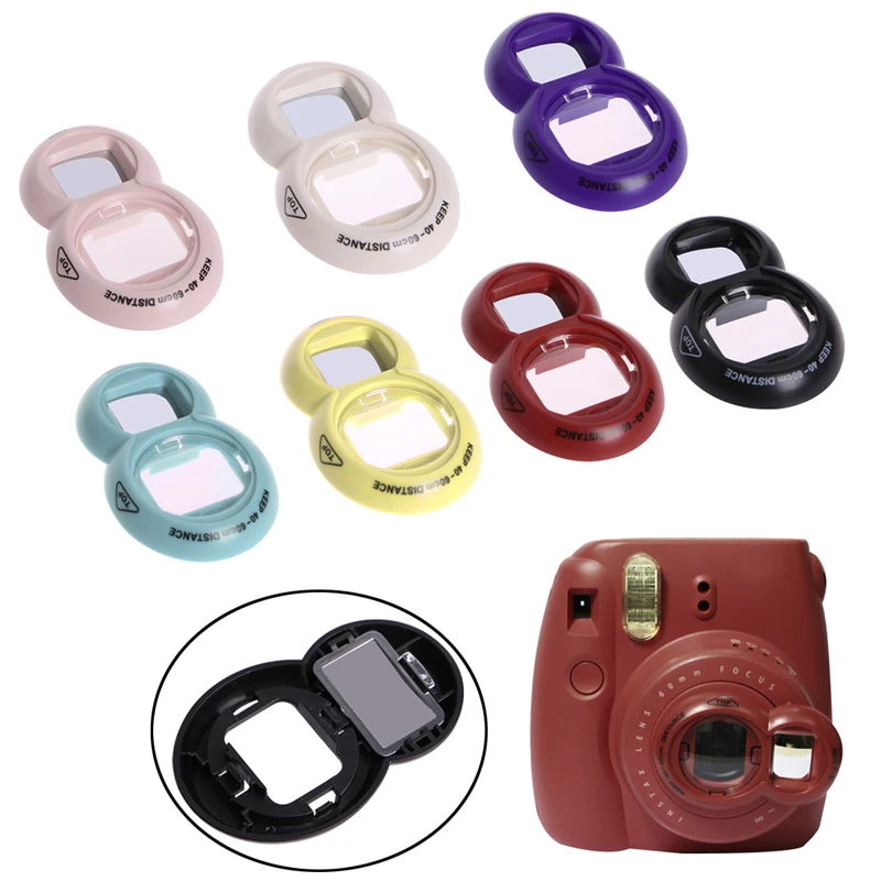 Close-Up Lens Self-Portrait Mirror For Fujifilm Instax Mini 8 7S Instant Film Ca 896C