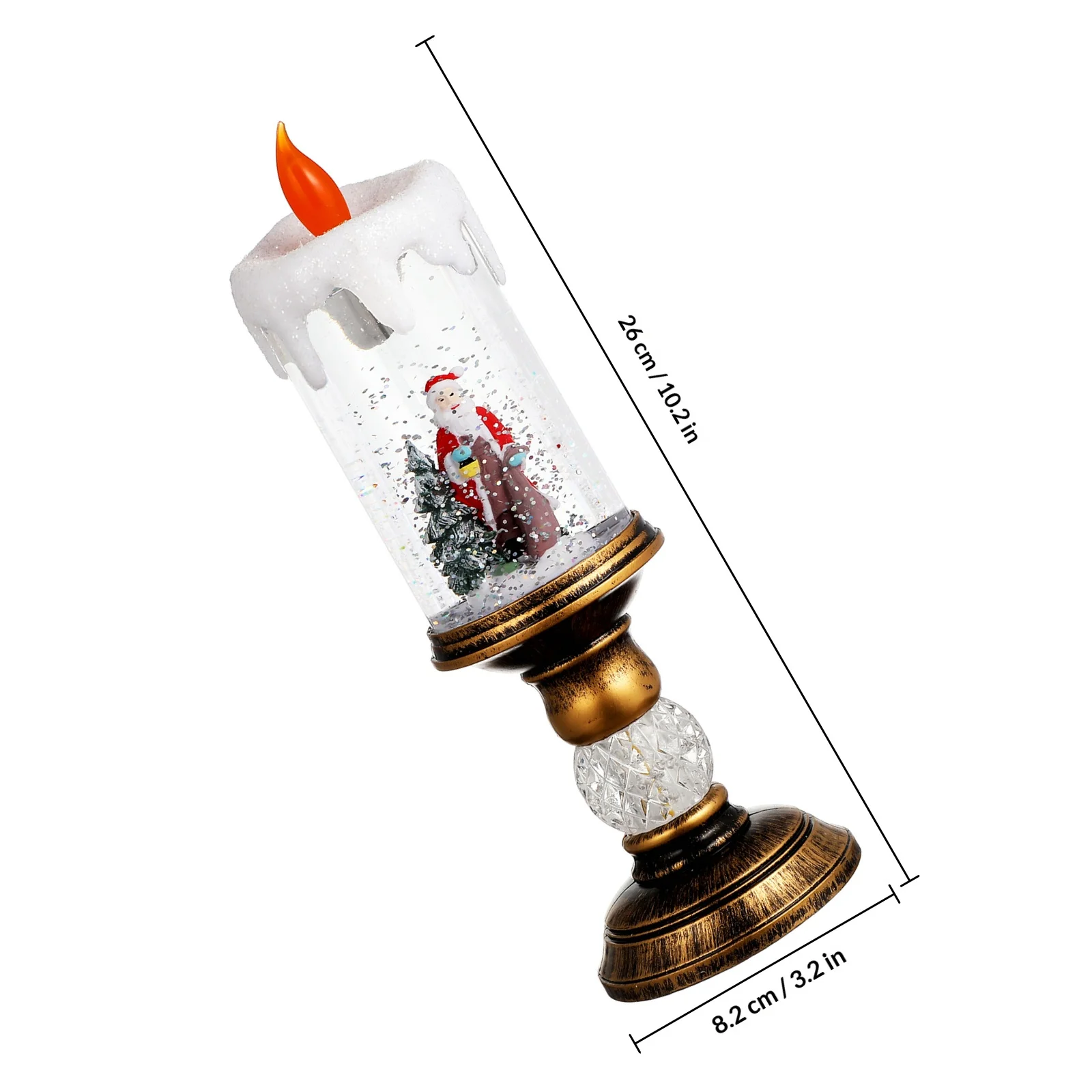 Christmas LED Lamp Decorative Simulation Light Night Lamp Romantic Tabletop Night Light Home Decoration