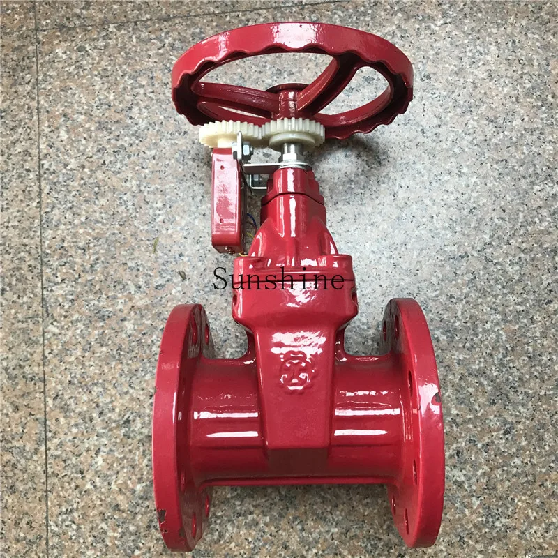 

XZ45X signal 16Q elastic seat seal gate valve 10Q flange fire special ZSXF sewage