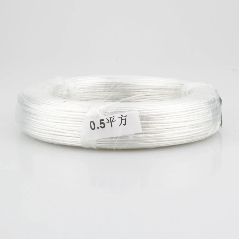 Audiocrast 고순도 실버 도금 구리 케이블, Hifi 오디오 DIY 앰프 헤드폰 스피커 케이블, 6N OCC 와이어, 10mAudiocrast