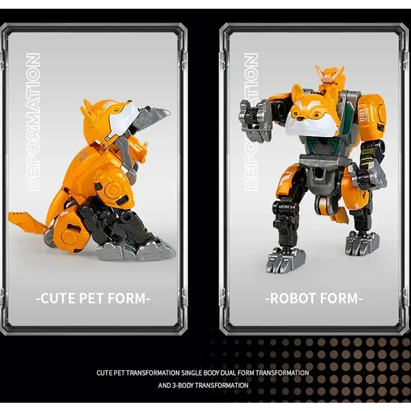 2 in1 Deformation Dog Model Toys  Transforming Mecha Robot Transformation Robot Toy Deformation Action Figure Deformed Robot