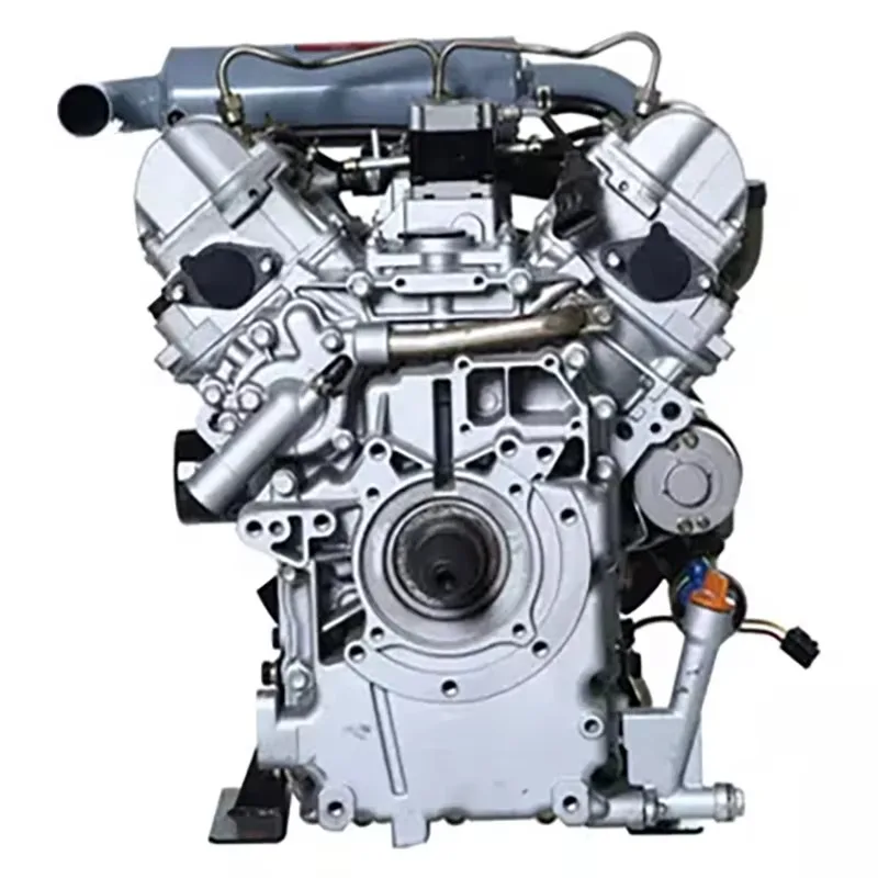 20 HP Twin Cylinder mechanical speed regulation Marine Engine Water-cooled Diesel Engine