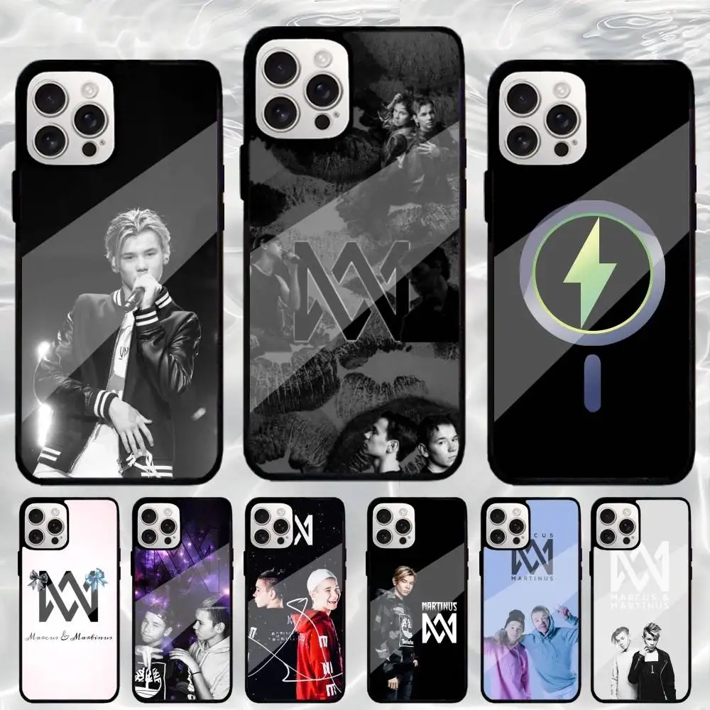 

M-Martinus And M-Marcus Phone Case For iPhone17,16,15,14,13,12,11 Plus,Pro Max Magnetic Magsafe Wireless Charging