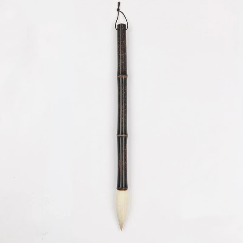 Soft Woolen Hair Larger Regular Script Brush Official Running Cursive Script Calligraphy Brush Chinese Painting Watercolor Brush