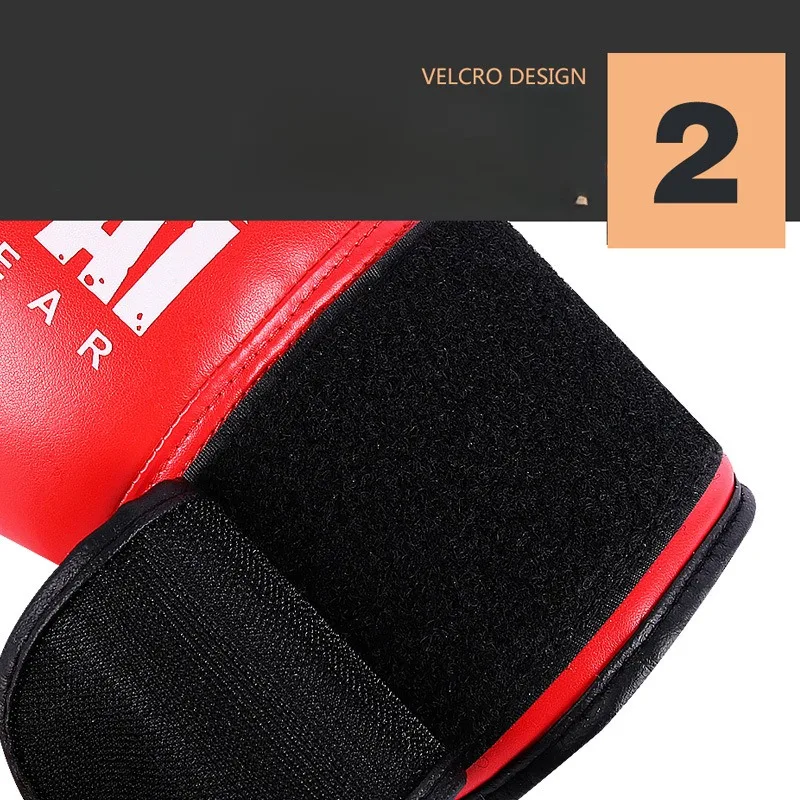 Profesjonalne rękawice bokserskie dla dorosłych dziecięce rękawice do kickboxingu Muay Thai rękawice treningowe dla mężczyzn trening bojowy MMA