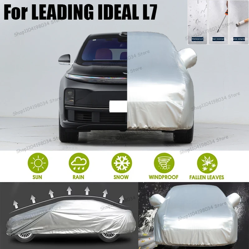 

For LEADING IDEAL L7 Auto parts Anti snow Anti dust Sunscreen Anti-uv Anti peeling paint And Anti Rainwater 210t car cover