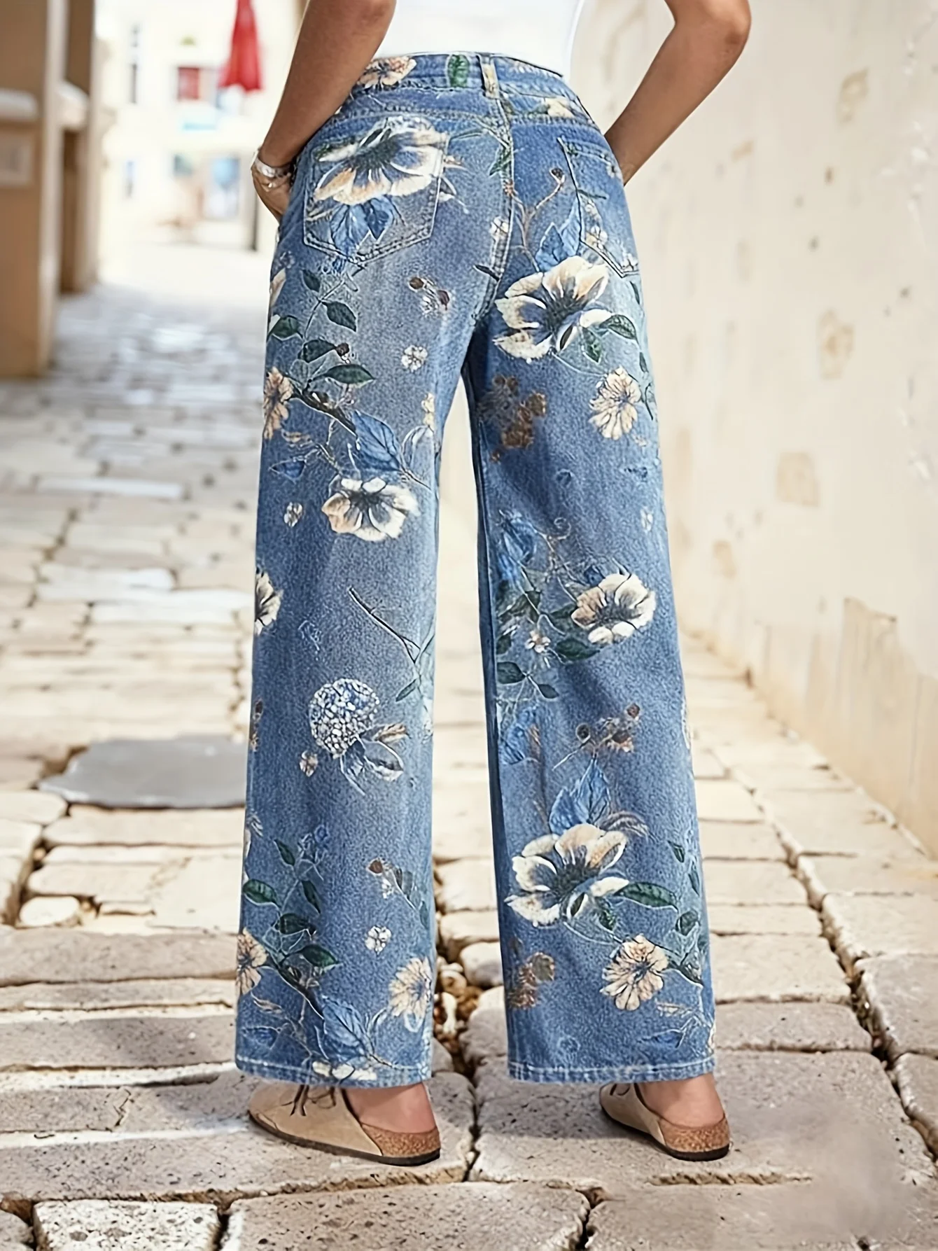 

Y2k Jeans Women Pants Vintage Baggy Denim Trousers Wide Leg Straight Retro Style Casual Fashion Blue Comfort Fit