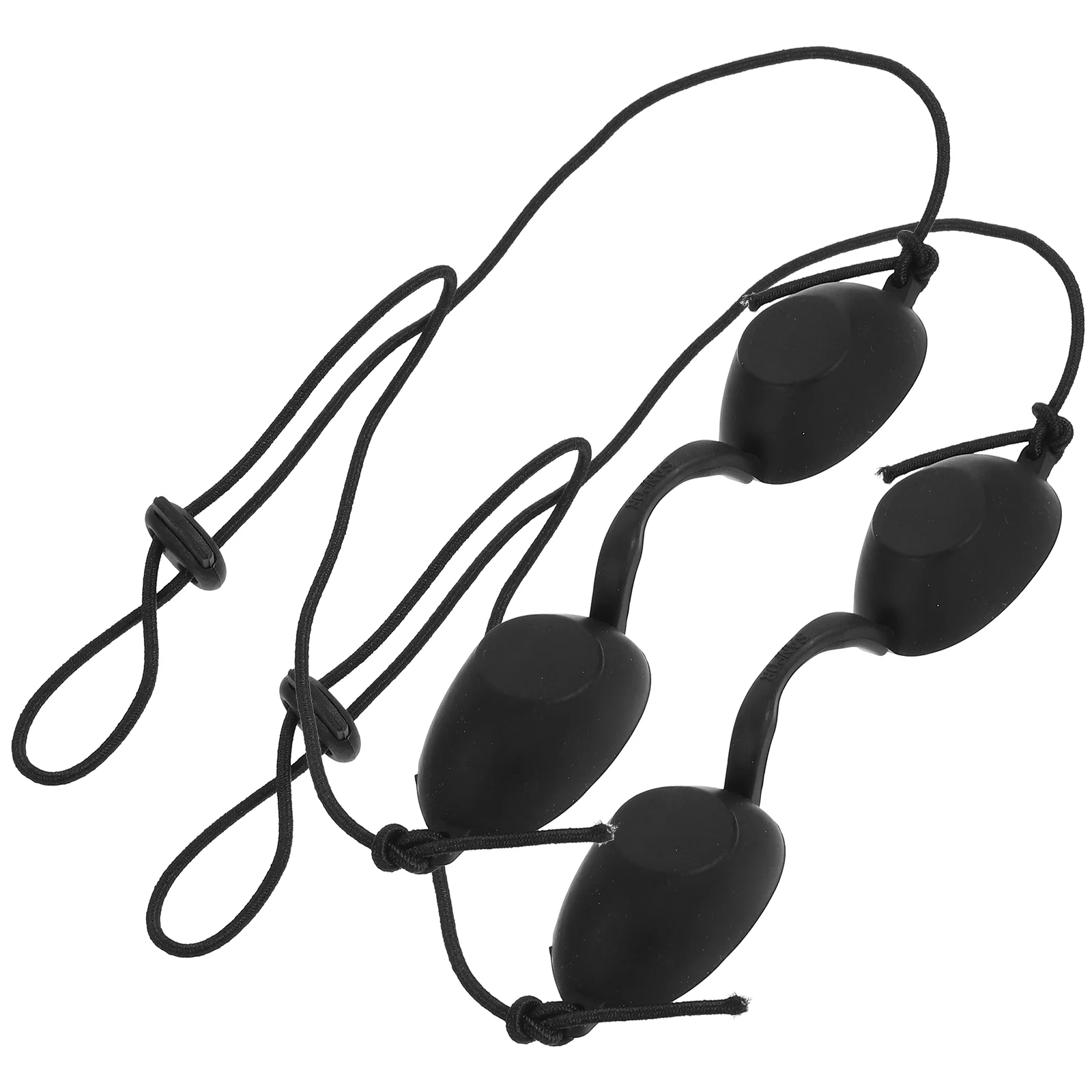 2Pcs Safety Eye Patch Red Blue Light Eye Protect Eyepatch for LED (Black) eye protection