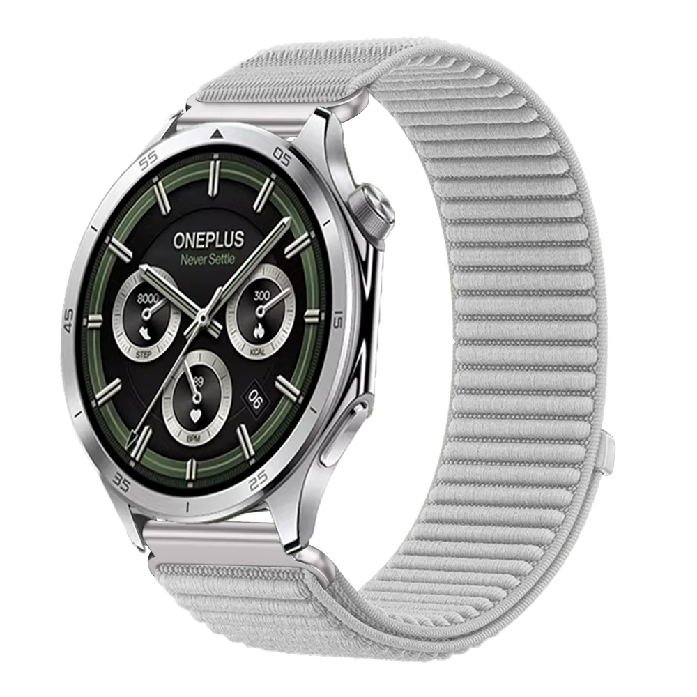 18mm 22mm Wave Nylon Strap for Oneplus Watch 3 43mm 46mm/4 3 Lite/2/2R Sport Wristband for OPPO Watch S/X2/3/Huawei GT6 5 4 Band view 5