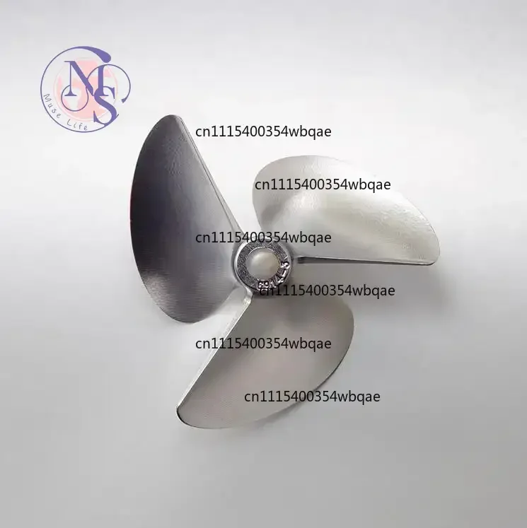 ZOCI-FOR-RC Boat 3-Blade Aluminum Propeller 4.76mm 6.35mm 56-70mm 1.4 Pitch O Series 1PC