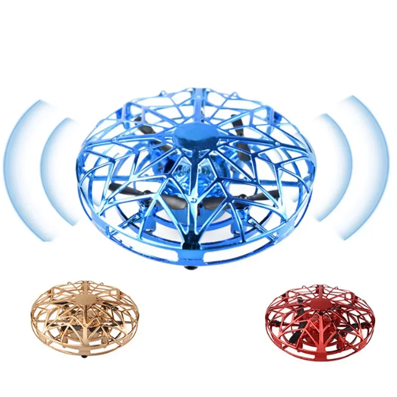 

Mini UFO Toy Colorful Anti-collision Flying Helicopter Magic Hand UFO Ball Aircraft Sensing Drone Kids Electric Toy Gift