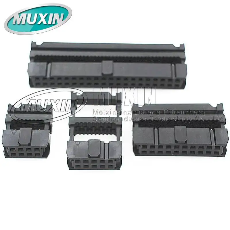 FC كابل رئيس مع فراشة مشبك ، JTAG المكونات ، FC العقص ، 2.54 مللي متر ، FC-10 ، 14 ، 16 ، 20 ، 26 ، 34 ، 40P ، 10 قطعة لكل مجموعة #2