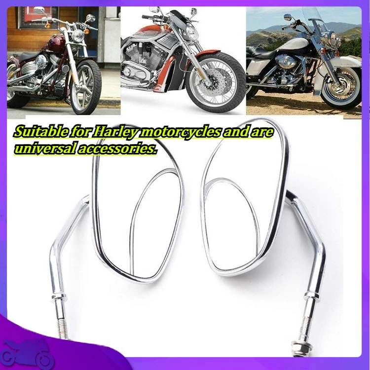 

Motorcycle and electric vehicle rearview mirrors are suitable for Harley motorcycles and are universal accessories.