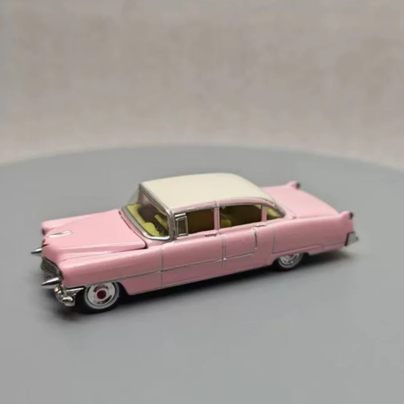 

greenlight 1: 64 Hollywood 1955 Fleetwood Godfather Pink Edition Alloy car model collection gift ornaments