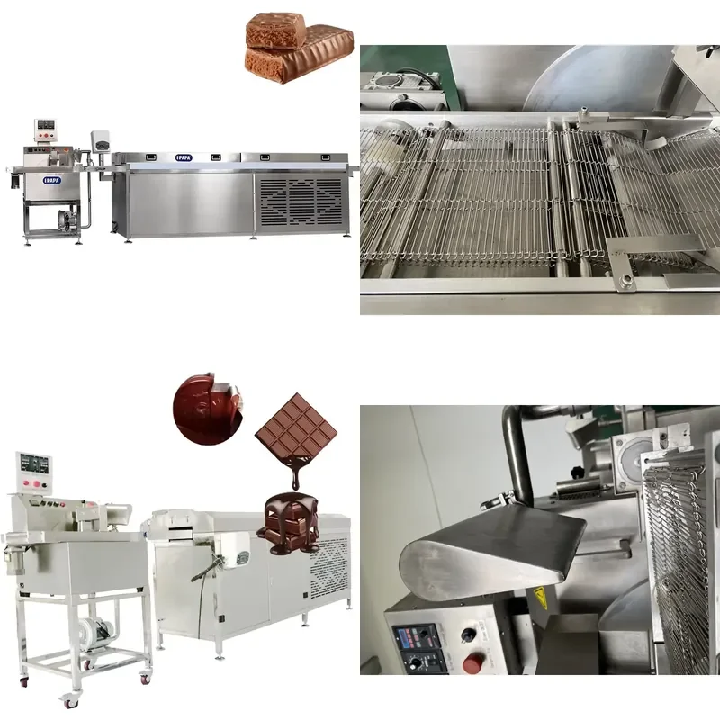 Automatic Chocolate Making Machine with Entrainment Cooling Tunnel for Sale