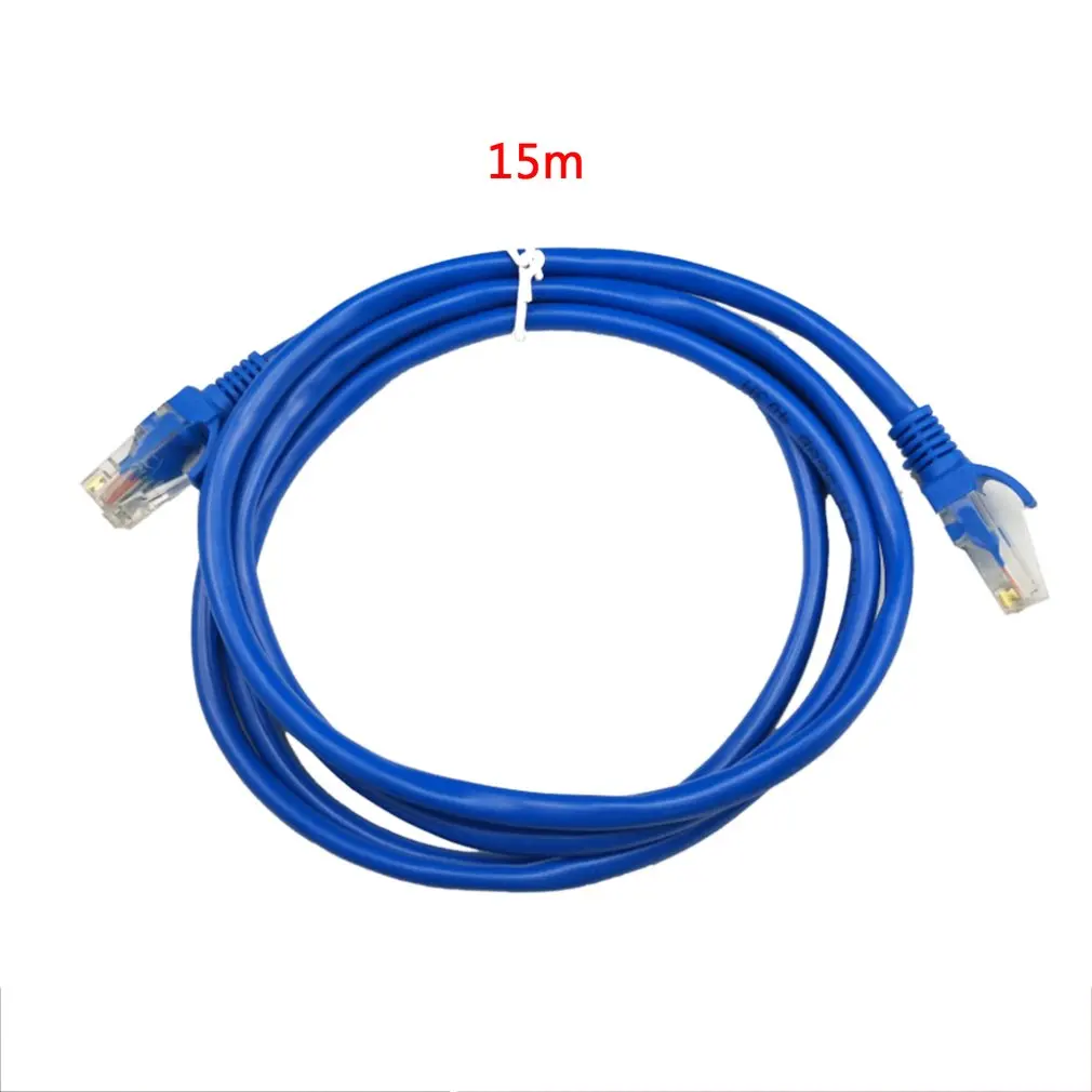 CAT5E RJ45 Ethernet Cable Network LAN Cable 5/10/15M Computer Notebook Router Monitoring Rj45 Cable Wire Male Connector Reticle