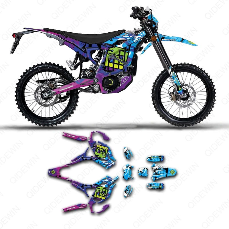 for-sur-ron-ultra-bee-graphics-special-thickened-crystal-plate-decal-body-cover-imitation-scratch-protection-ub-mod-stickers