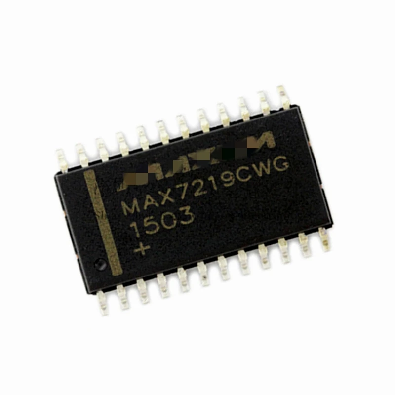 10pcs/lot 100% NEW Original MAX7219CWG SOIC-24 Serial interface 8-bit LED display driver