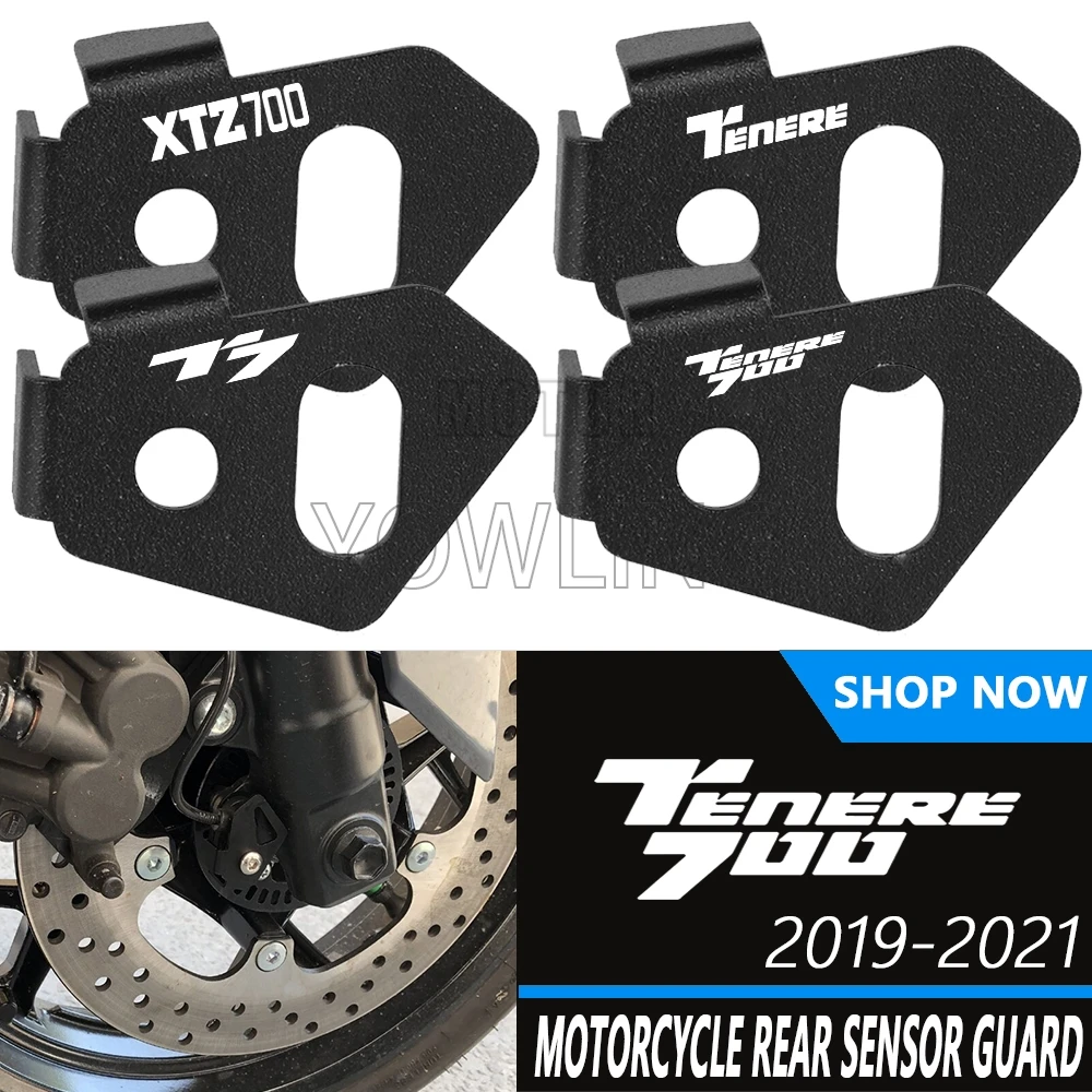 

For Yamaha TENERE700 Tenere 700 T7 XTZ 700 690 2019-2023 2024 2025 Motorcycle Accessories Rear ABS Sensor Guard Cover Protector