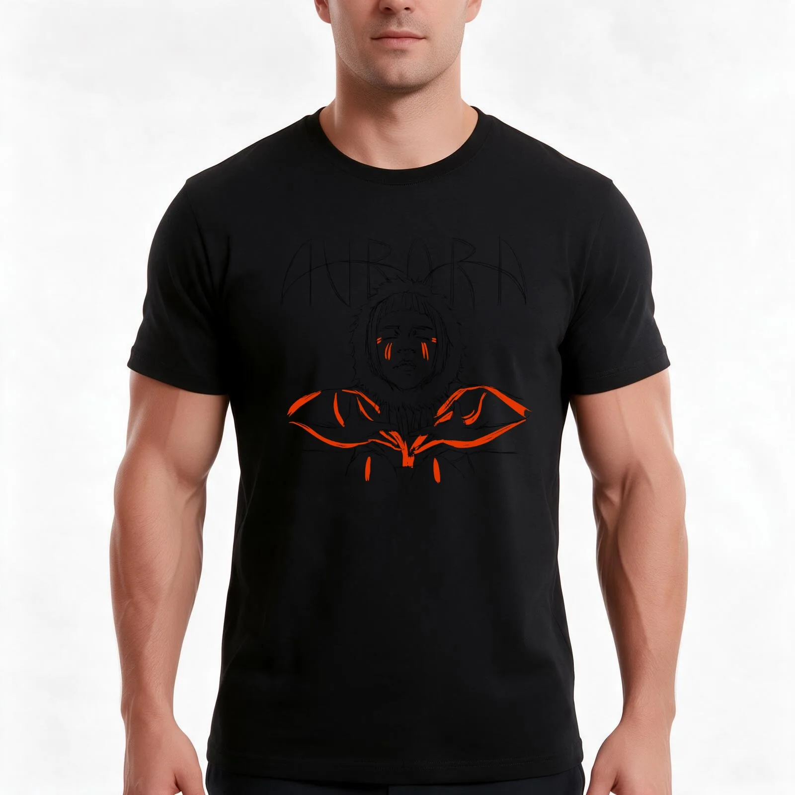 Aurora - Infections of a Different Kind T-Shirt, Summer Casual Cotton Tee, Oversized Streetwear Tops, Vintage Graphic Print
