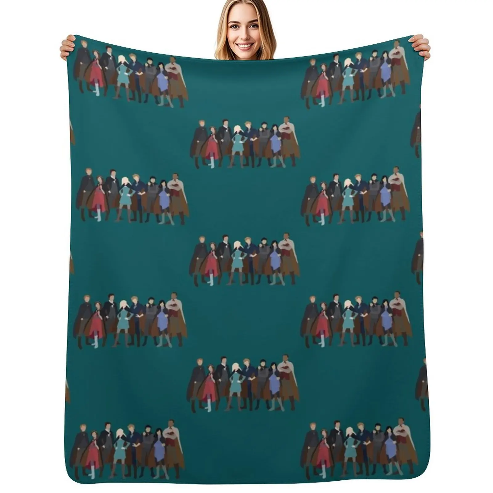 

KOTLC Crew Throw Blanket Air Conditioner Soft Blanket for Office Home
