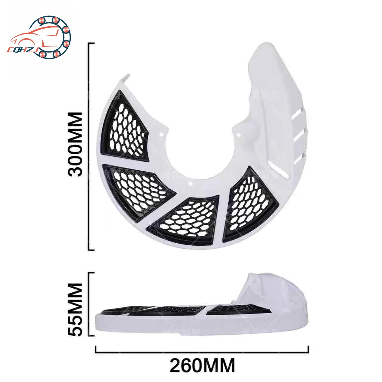 CQHZJ Motorcycle Brake Disc Guard Cover Protector For SURRON Ultra Bee Front Brake Disc Protective Cover Brake Protection