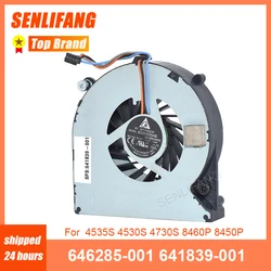 Original for 646285-001 641839-001 For 4535S 4530S 4730S 8460P 8450P KSB0505HB BK48 V000270990 4-wire cooling Fan well Tested