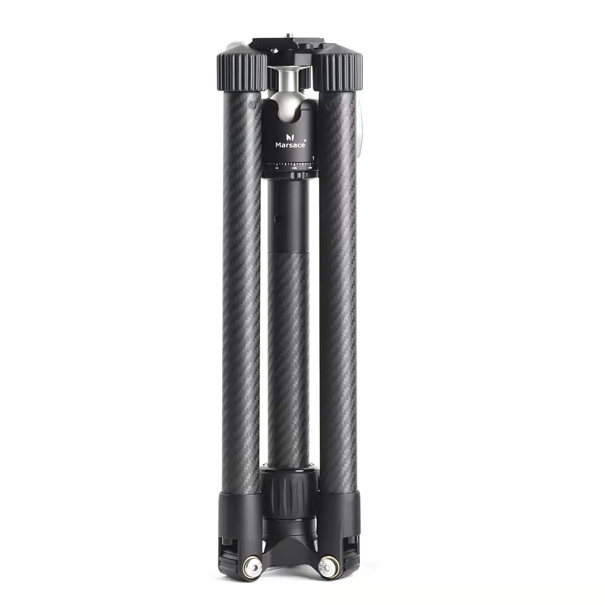 

Marsace UT-15 Lightweight Reverse-Fold Carbon Fiber Tripod Kit Portable Travel Tripod Ball Head Kit