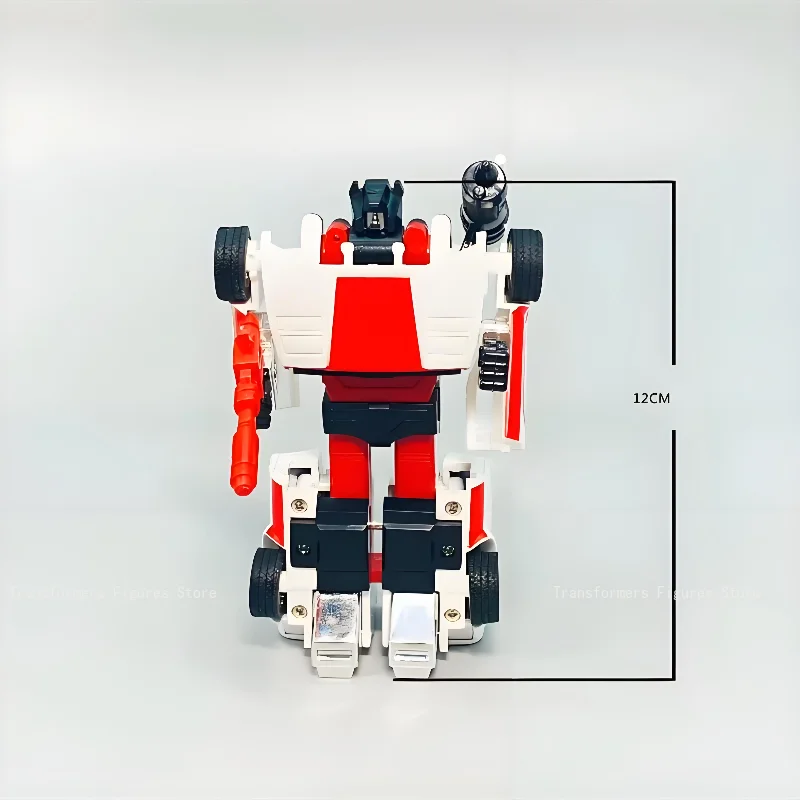 Transformator Oryginalna Replika G1-Red Alert Ko Film Kreskówka Figurka Akcji Anime Ruchomy Robot Model Studio Zabawka Prezent Dostępny Od Ręki