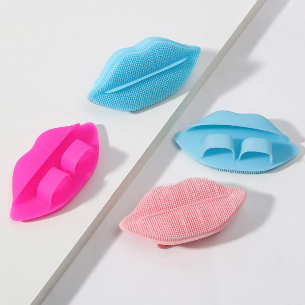 3 Stuks Gezichts Scrub Siliconen Lip Borstel Exfoliator Gezicht Wassen Scrubber Voor Schonere Matte Reiniging Man Miss