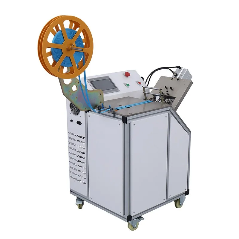 Ultrasonic tape cutting machine, vertical automatic webbing elastic belt shearing machine
