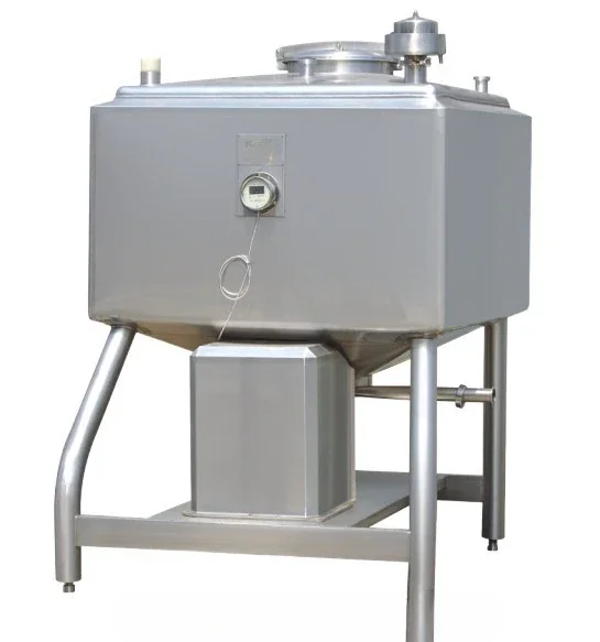 High-efficiency syrup mixing tank for beverage juice milk processing