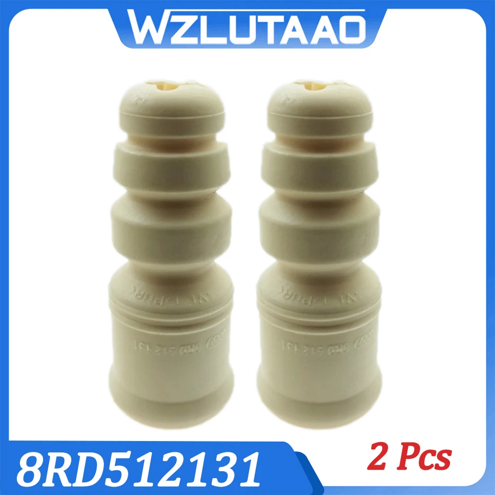 

2pcs 8RD512131 8K0512131H Rear Suspension Shock Bump Stop Rubber Buffer For Audi Q5 2008-2016 A6 S6 2015-2018 A4 S4 2013-2015