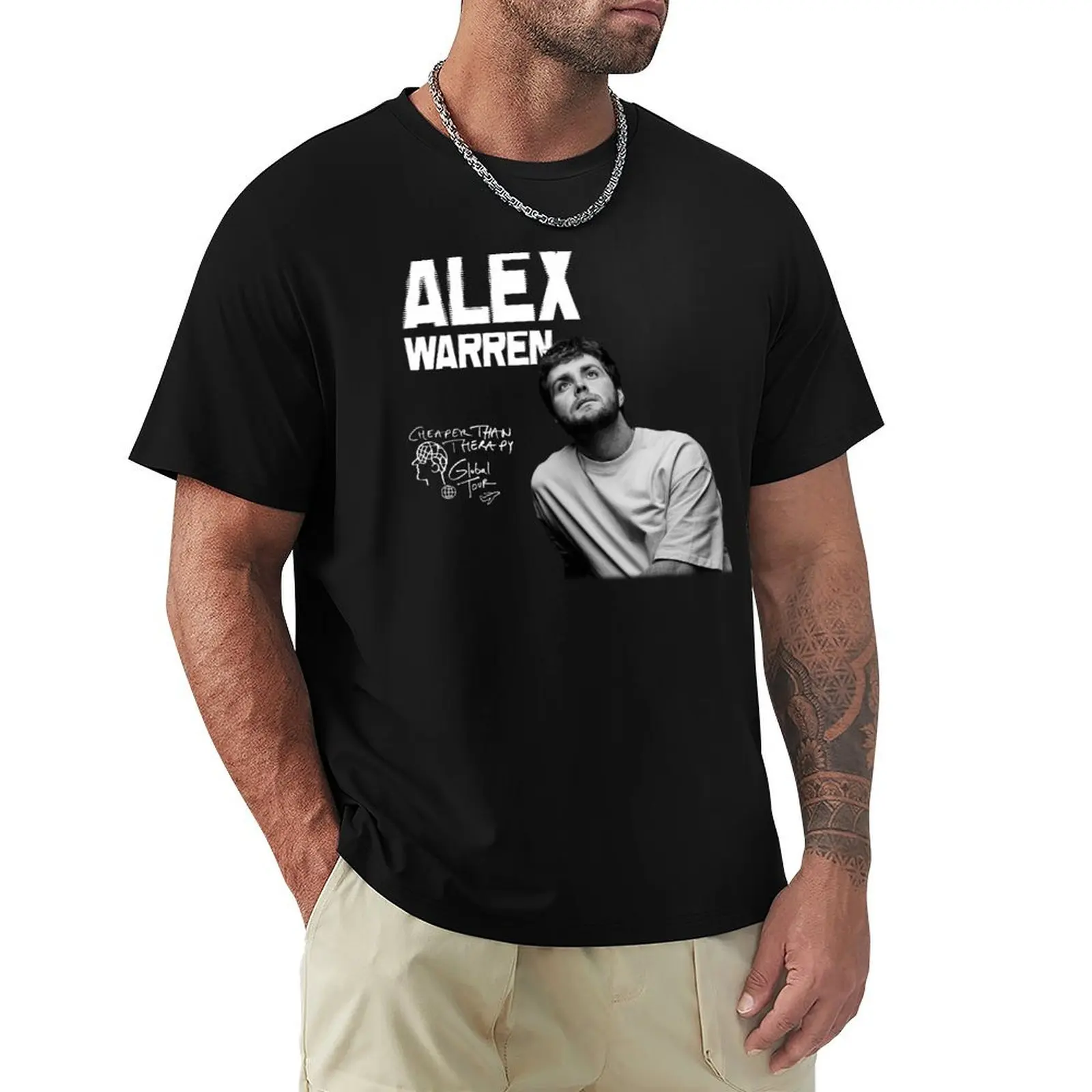 

Vintage Alex Warren T shirt T-Shirt Ultra Soft Breathable Tee Top