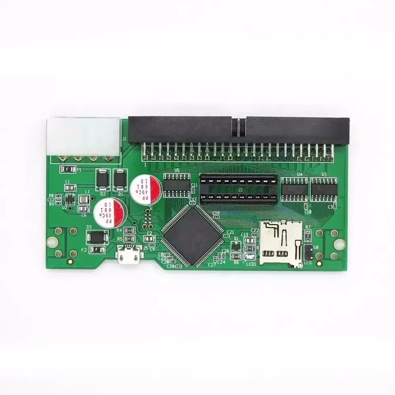 ¡1 UNIDAD/LOTE! Nuevo y original SCSI2SD, ranura para disco duro SCSI-2 analógica, ranura para tarjeta de memoria MicroSD, en stock