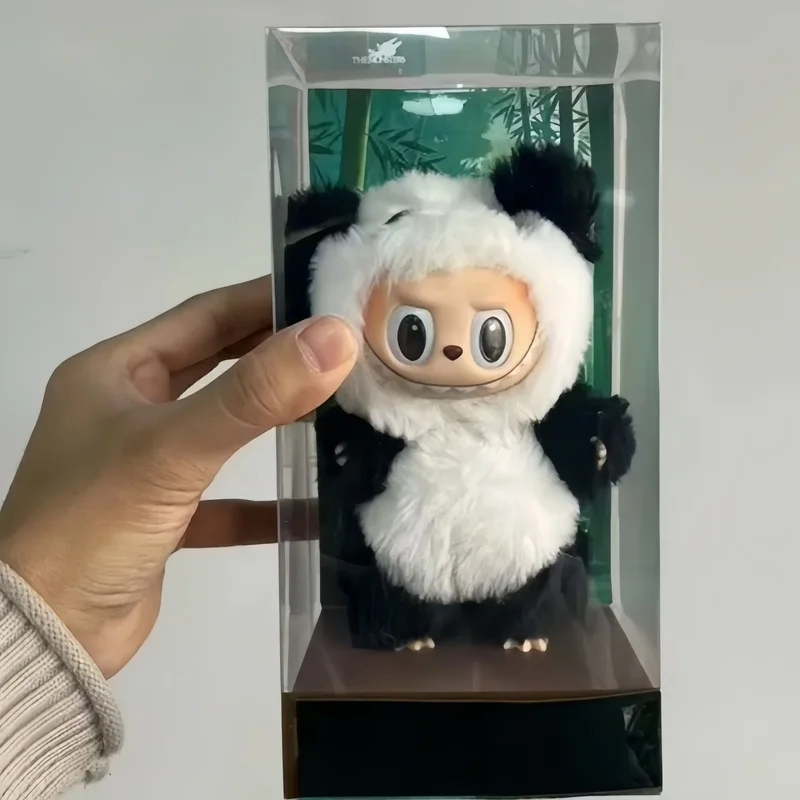 2025 Hot Sale Monster Labubu Series Replica Cute Chinese Panda Creat Handmade Change Dolls Ornaments Desktop Toys Birthday Gifts